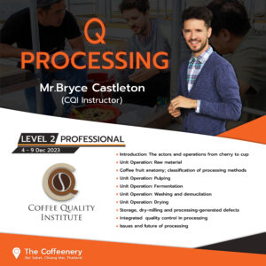 CQI Q Processing Level 2 Professional Q Processing Course Level 1 Generalist Coffee Quality Institute The Coffeenery