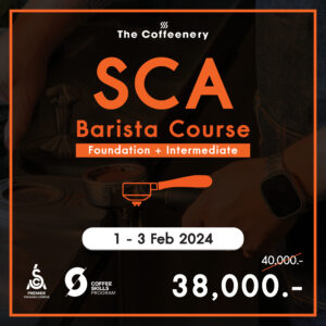 SCA Barista เรียนบาริสต้า หลักสูตร SCA กาแฟ CQI